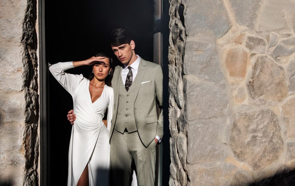 elegancka para - mężczyzna i kobieta